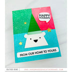 Simon Says Stamp Triangle Bear Wafer Dies s1048 And Everything Nice Christmas Card | color-code:ALT02