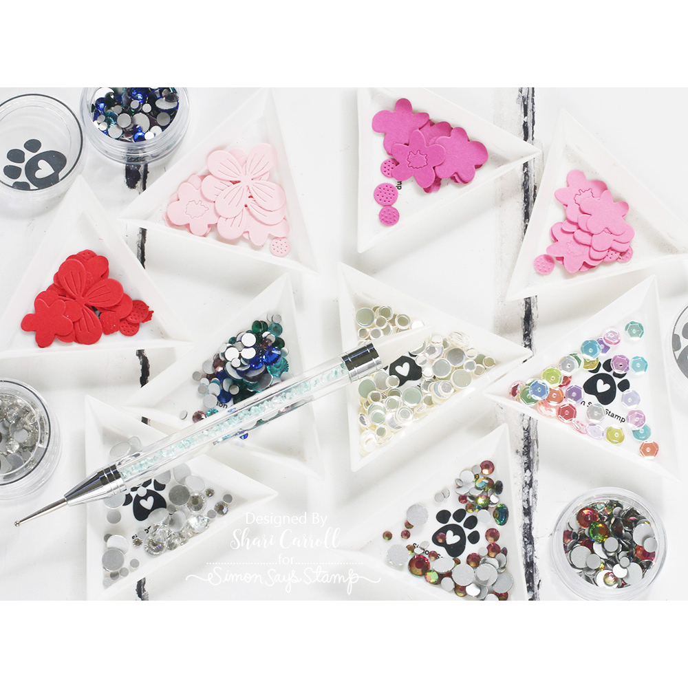 Simon Says Stamp! Simon Says Stamp Set of 4 TRIANGLE TRAYS st0085 | color-code:ALT01