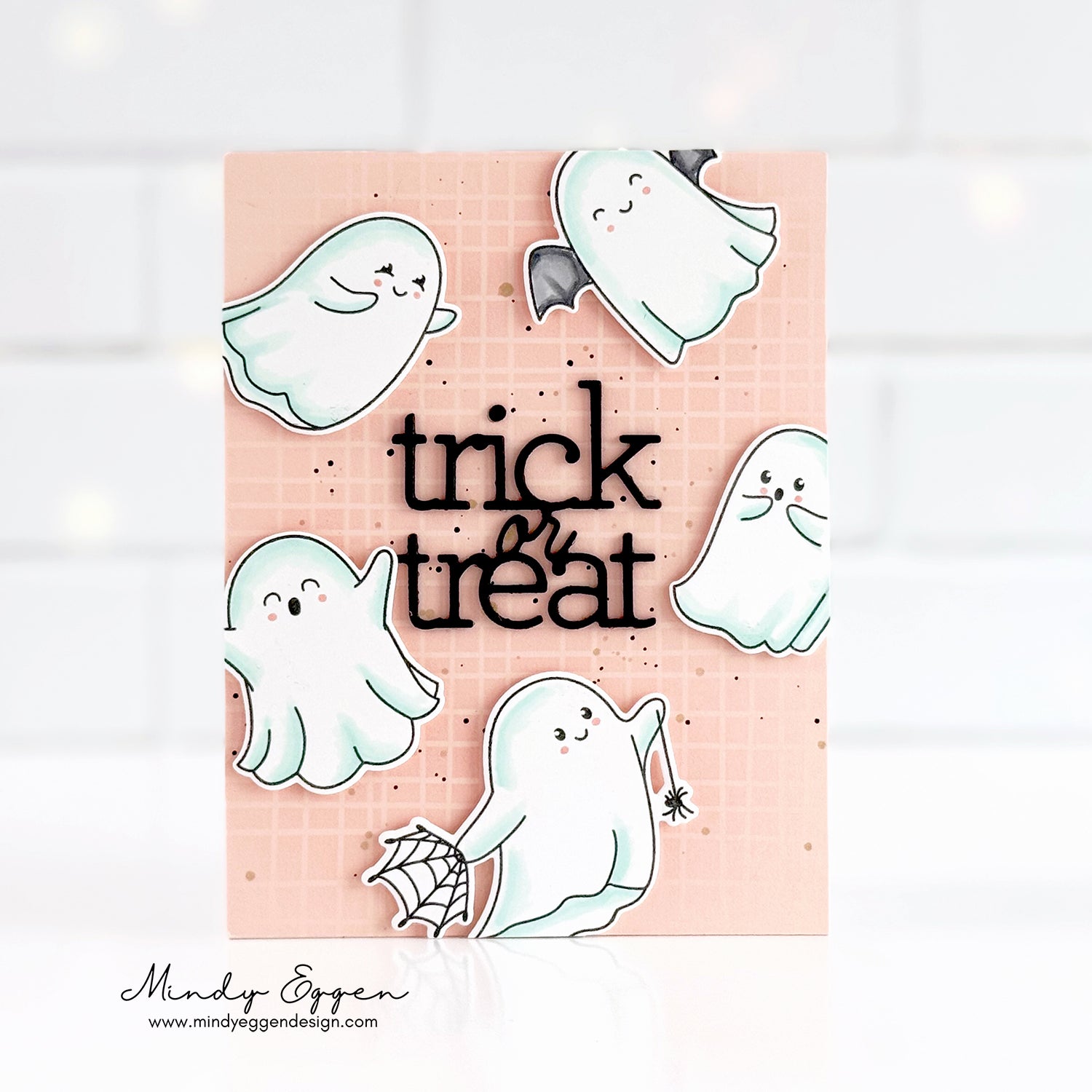 CZ Design Trick or Treat 2 Wafer Dies czd275 STAMPtember Halloween Card | color-code:ALT08