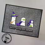 Simon Says Stamp Trick or Treat Ghosts Wafer Dies s975 Sweet Wishes Halloween Card
