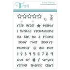 Trinity Stamps 5-Star Rating Clear Stamp Set 260108-tps
