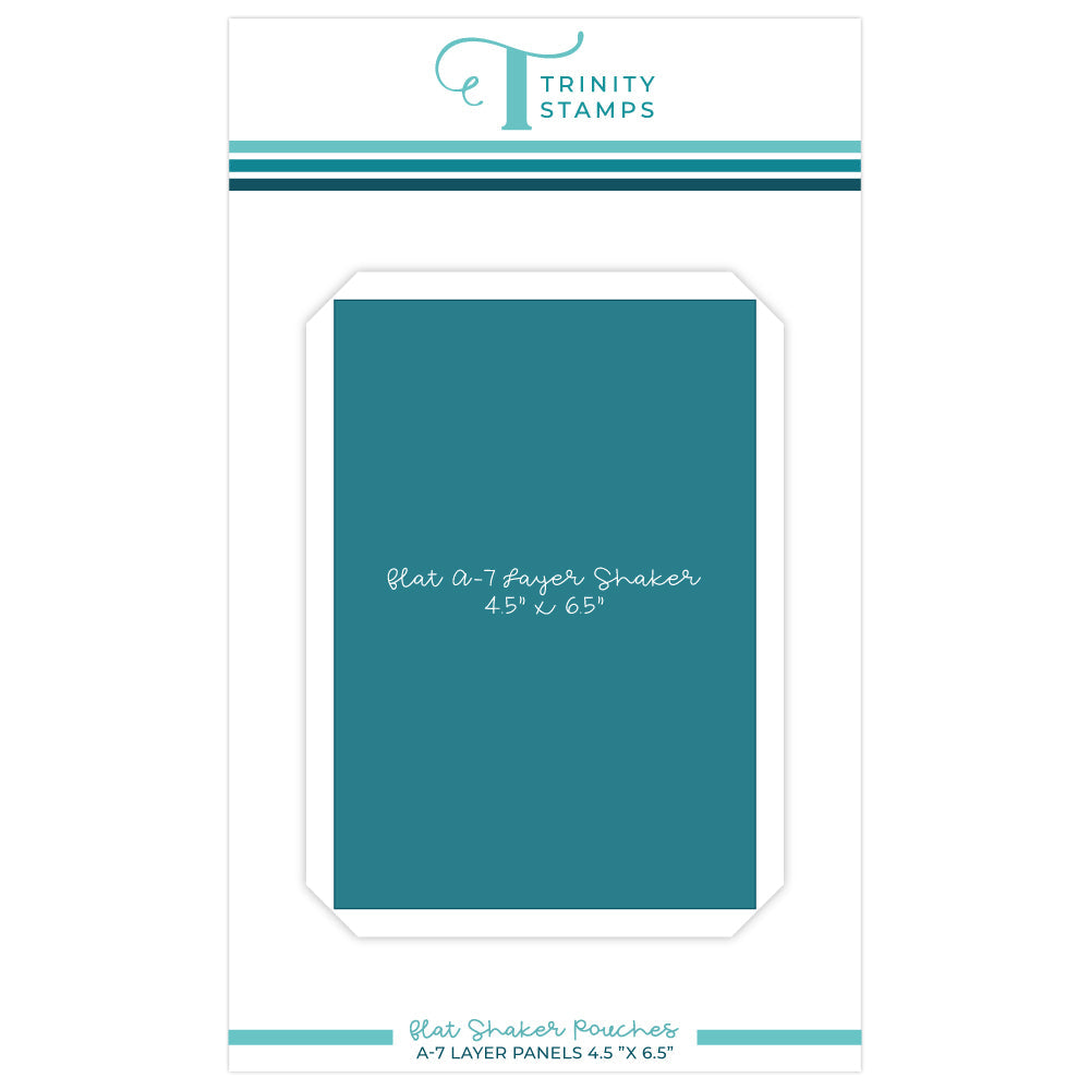 Trinity Stamps 5pc Flat A-7 Layer 4.5x6.5 Shaker Sheets tfs-f11