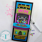 Trinity Stamps 8-Bit Birthday Clear Stamp Set 260406-tps arcade