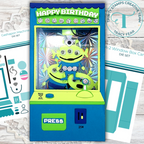 Trinity Stamps 8-Bit Birthday Clear Stamp Set 260406-tps press