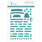 Trinity Stamps 8-Bit Birthday Die Set 260406-tcd