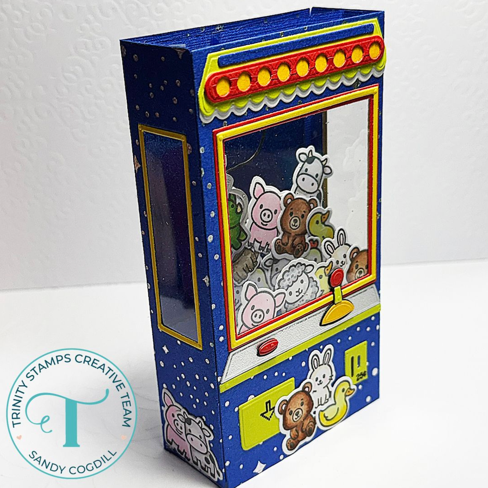 Trinity Stamps A2 Window Box Card Die Set 260402-tmd blue