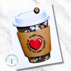 Trinity Stamps A Cuppa Sentiments Clear Stamp Set tps-387 heart