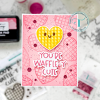 Trinity Stamps A Waffle Lot Die Set tmd-c366 cute
