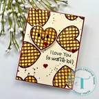 Trinity Stamps A Waffle Lot Die Set tmd-c366 syrup