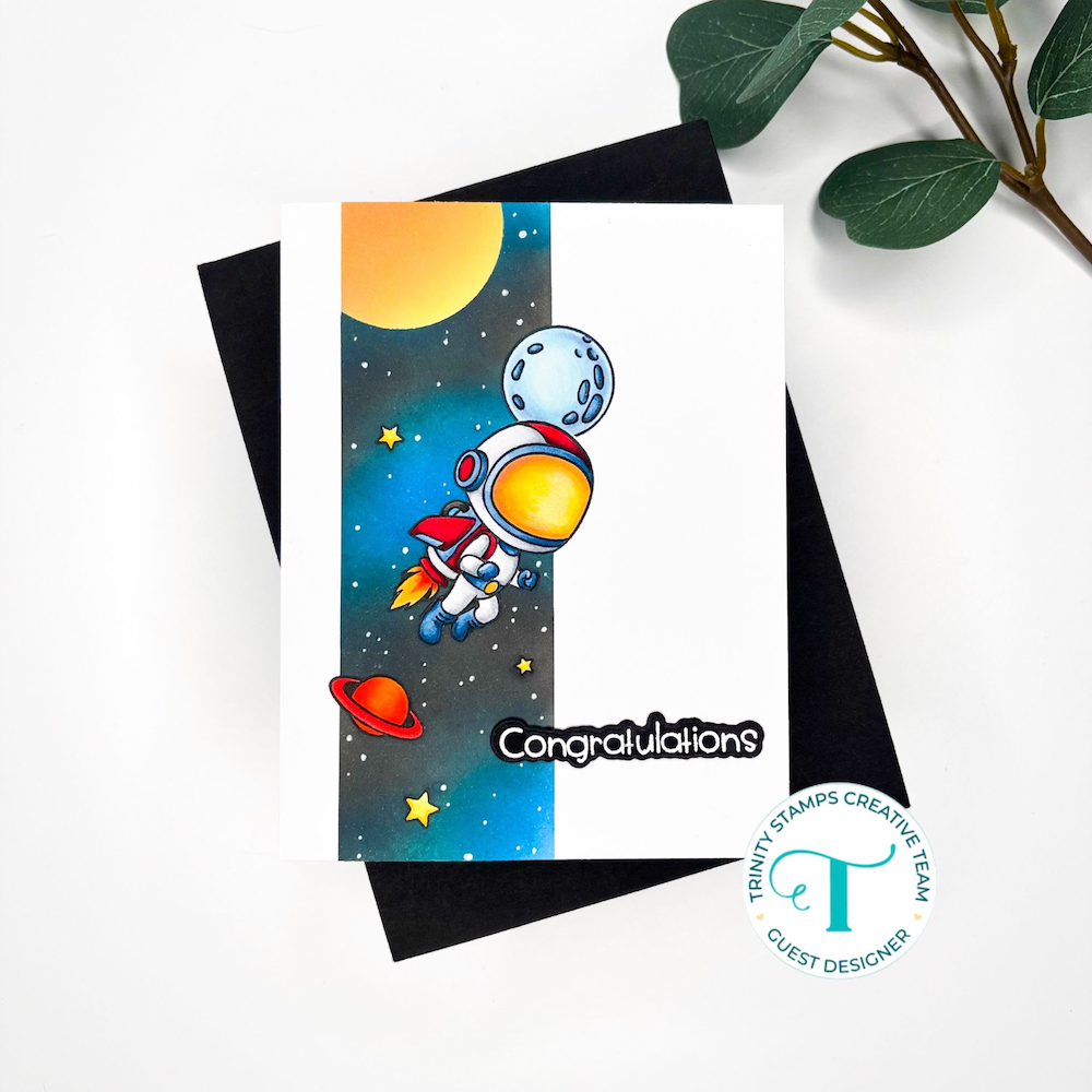 Trinity Stamps Another Orbit Die Set tmd-c375 congrats