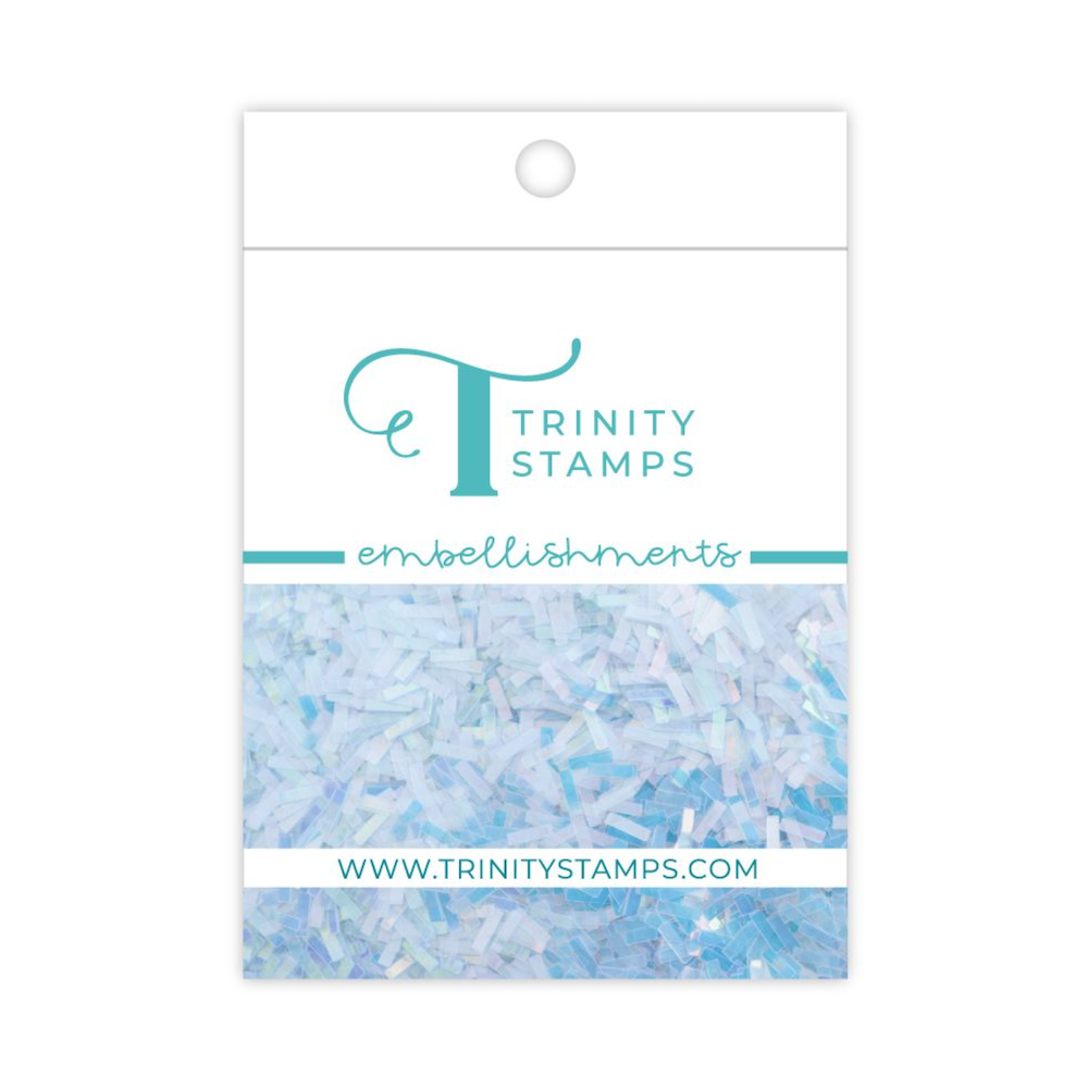 Trinity Stamps Aurora Chunky Shreds Flat Embellishment Mix emb-0469