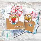 Trinity Stamps Beaming with Love Stencil 260102-tss skinny