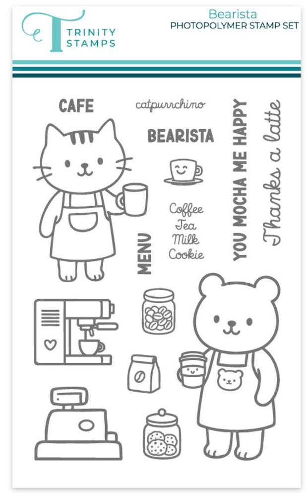 Trinity Stamps Bearista Clear Stamp Set 260811-tps