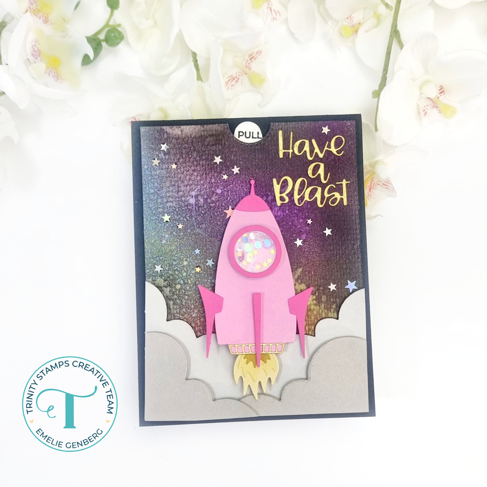 Trinity Stamps Blast Off Die Set tmd-329 pink