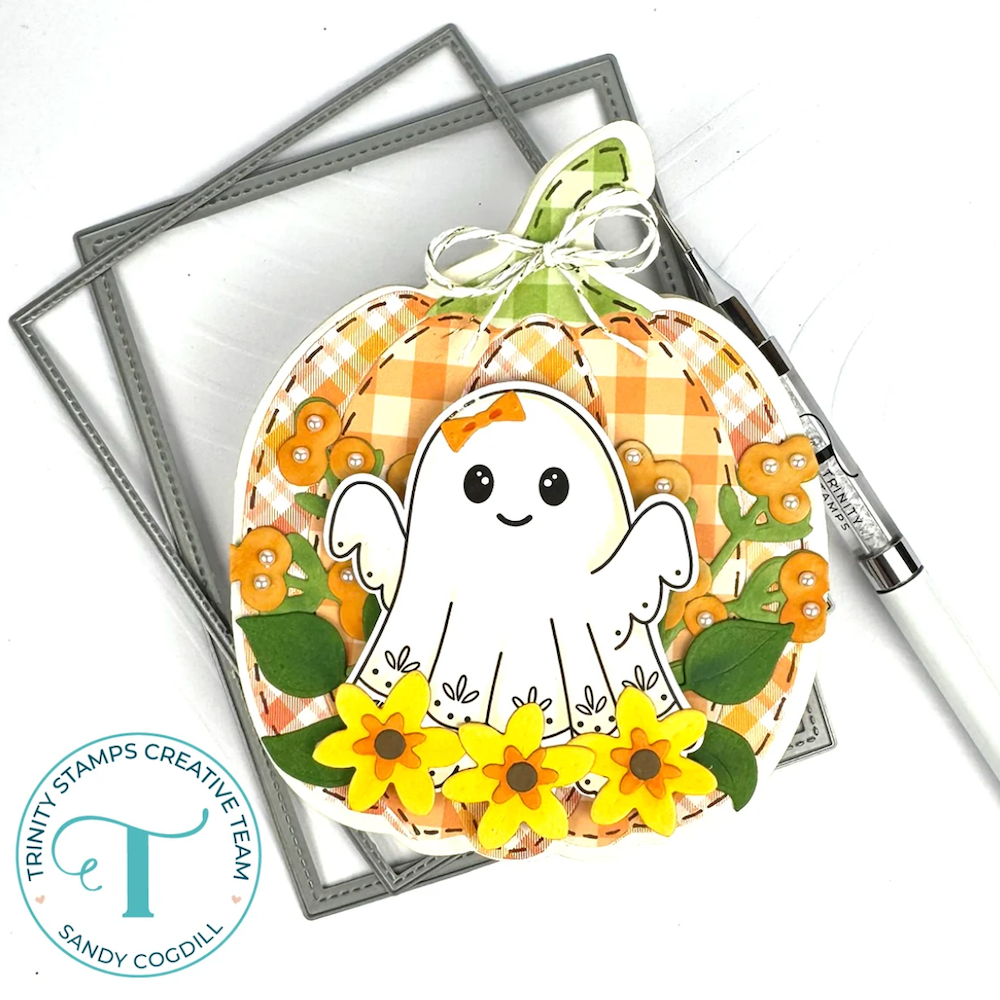 Trinity Stamps Boo-tiful Die Set 260814-tcd pumpkin