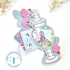 Trinity Stamps Candy Jar Coloring Stencil Set col-389 sucker
