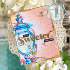 Trinity Stamps Candy Jar Stamp Die and Stencils Bundle stick