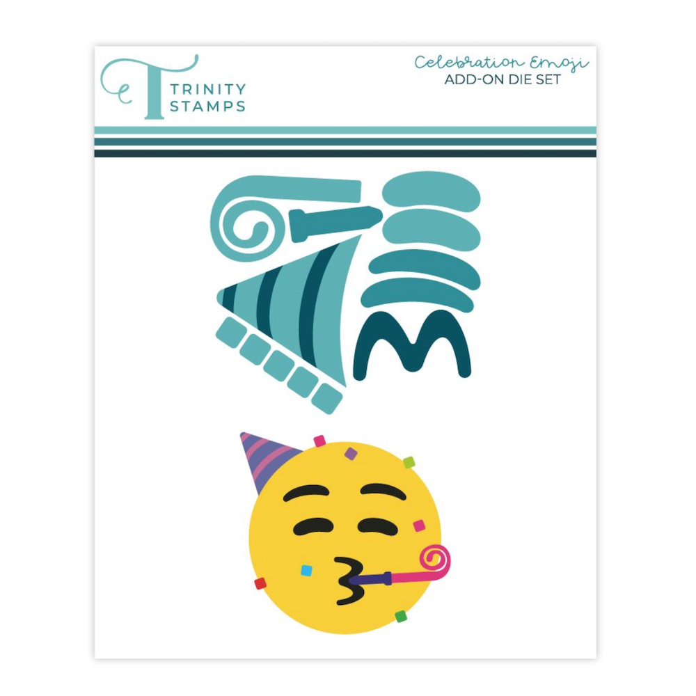 Trinity Stamps Celebration Emoji Die Set tmd-346