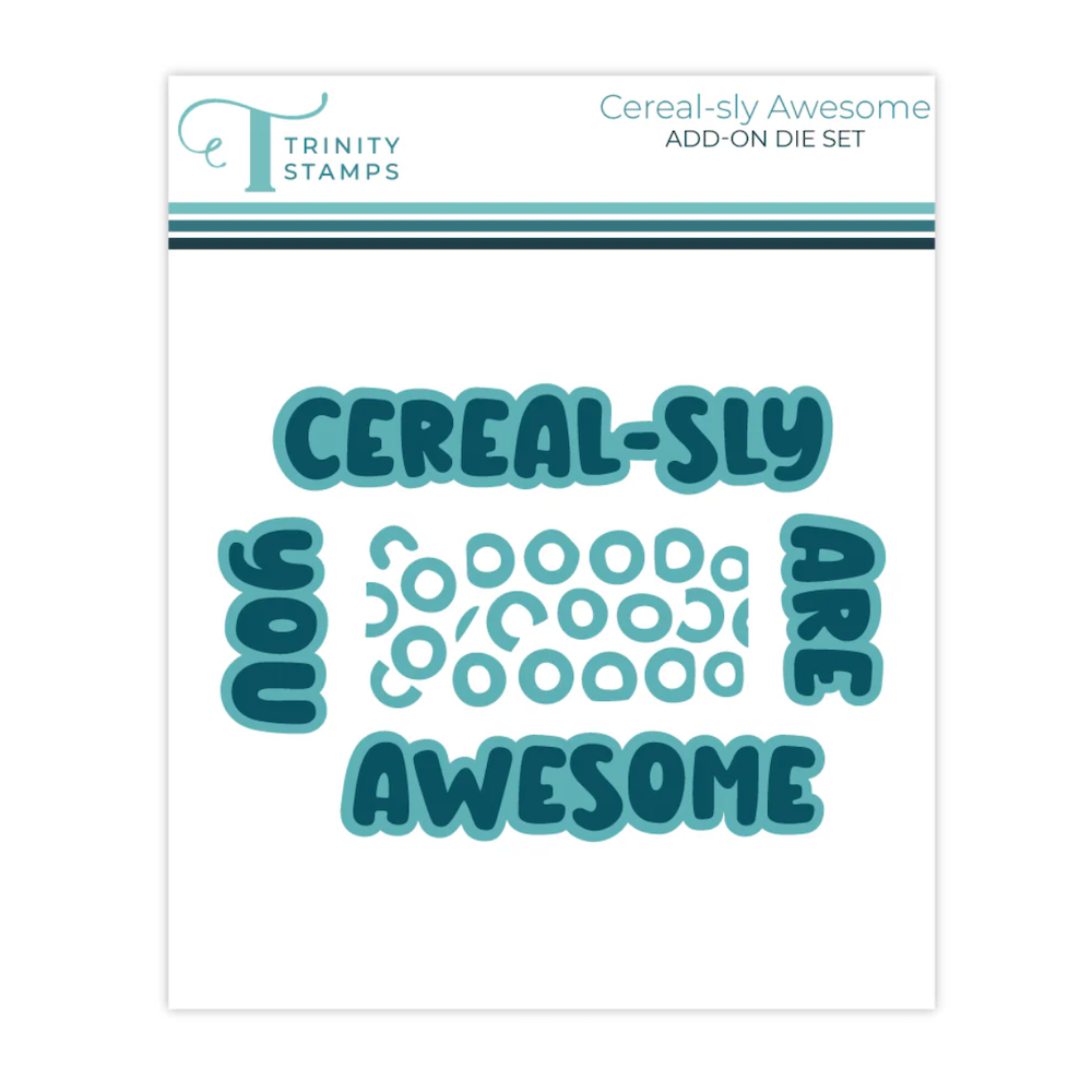 Trinity Stamps Cereal-sly Awesome Die Set 260104-tmd