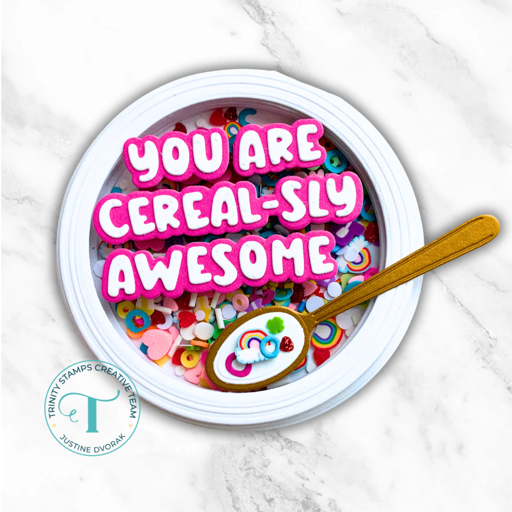 Trinity Stamps Cereal-sly Awesome Die Set 260104-tmd spoon