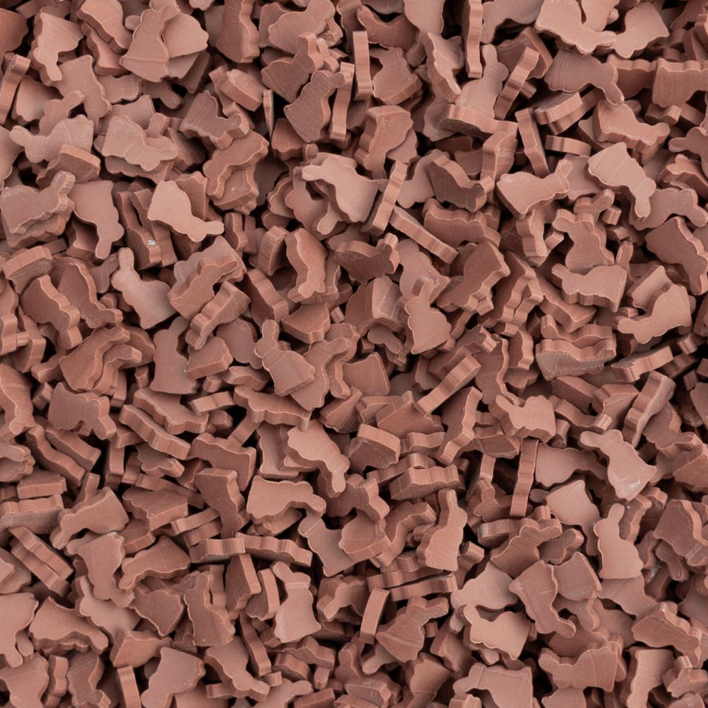 Trinity Stamps Chocolate Bunny Clay Embellishment Mix emb-0481 product