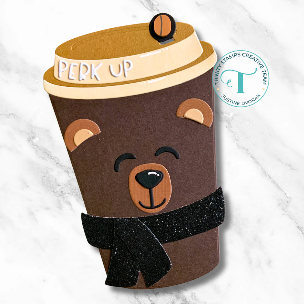 Trinity Stamps Coffee On The Go Die Set tmd-356 perk