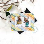 Trinity Stamps Cozy Bear, MD Die Set tmd-c381 mend
