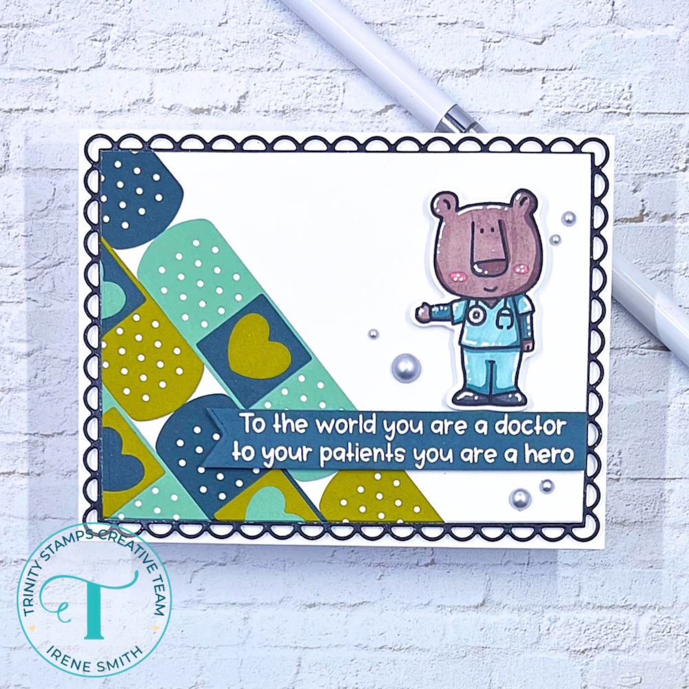 Trinity Stamps Cozy Bear, MD Die Set tmd-c381 world