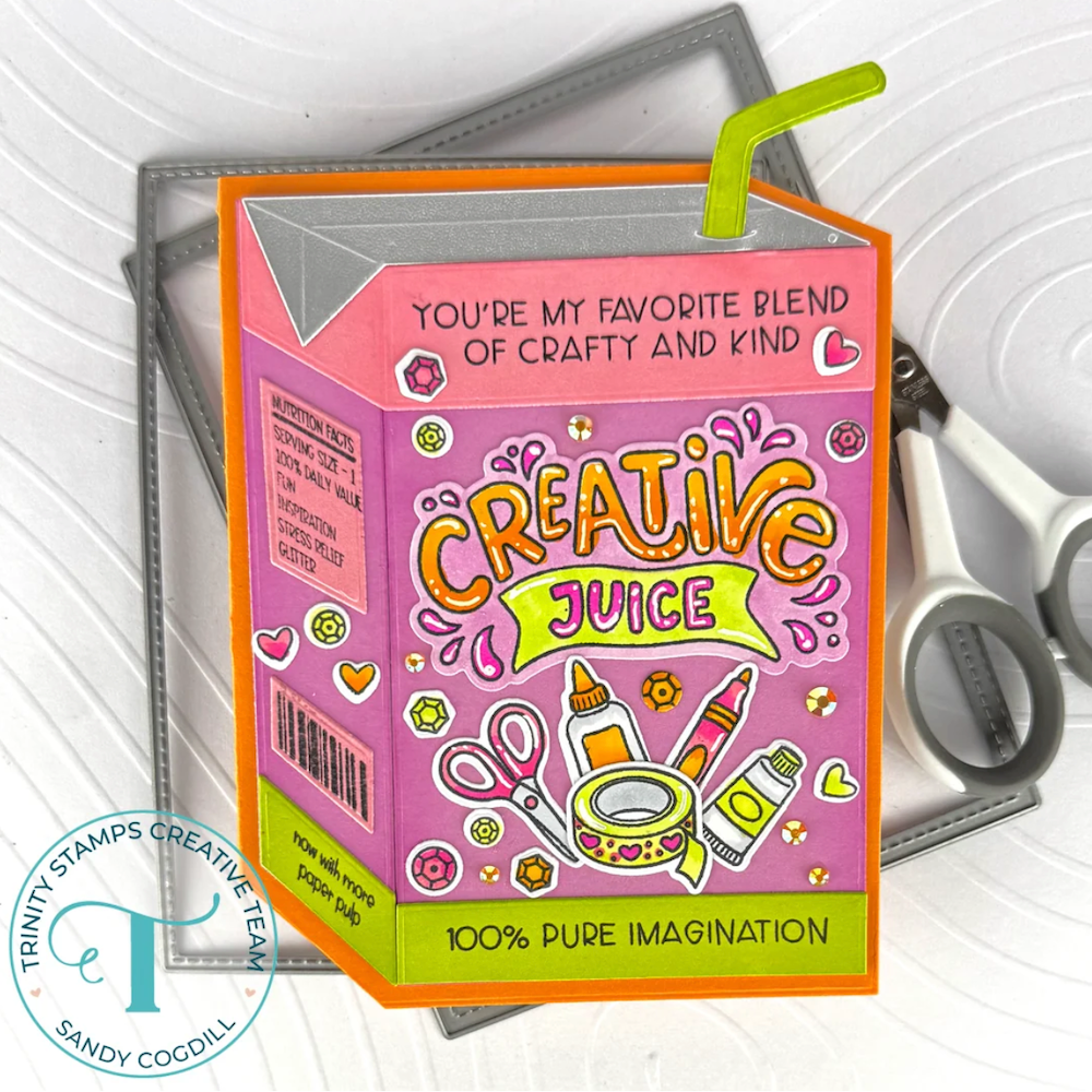 Trinity Stamps Creative Juice Clear Stamp Set 260802-tps crafty and kind