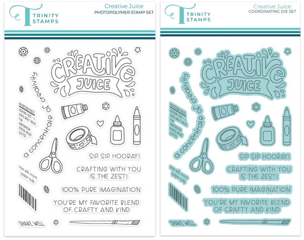 Trinity Stamps Creative Juice Stamps and Dies Bundle
