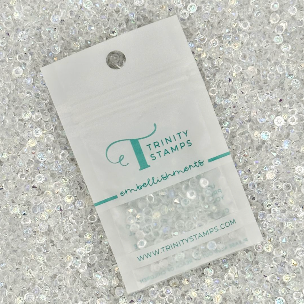 Trinity Stamps Dimensional Diamond Shaker Embellishment Mix emb-0310