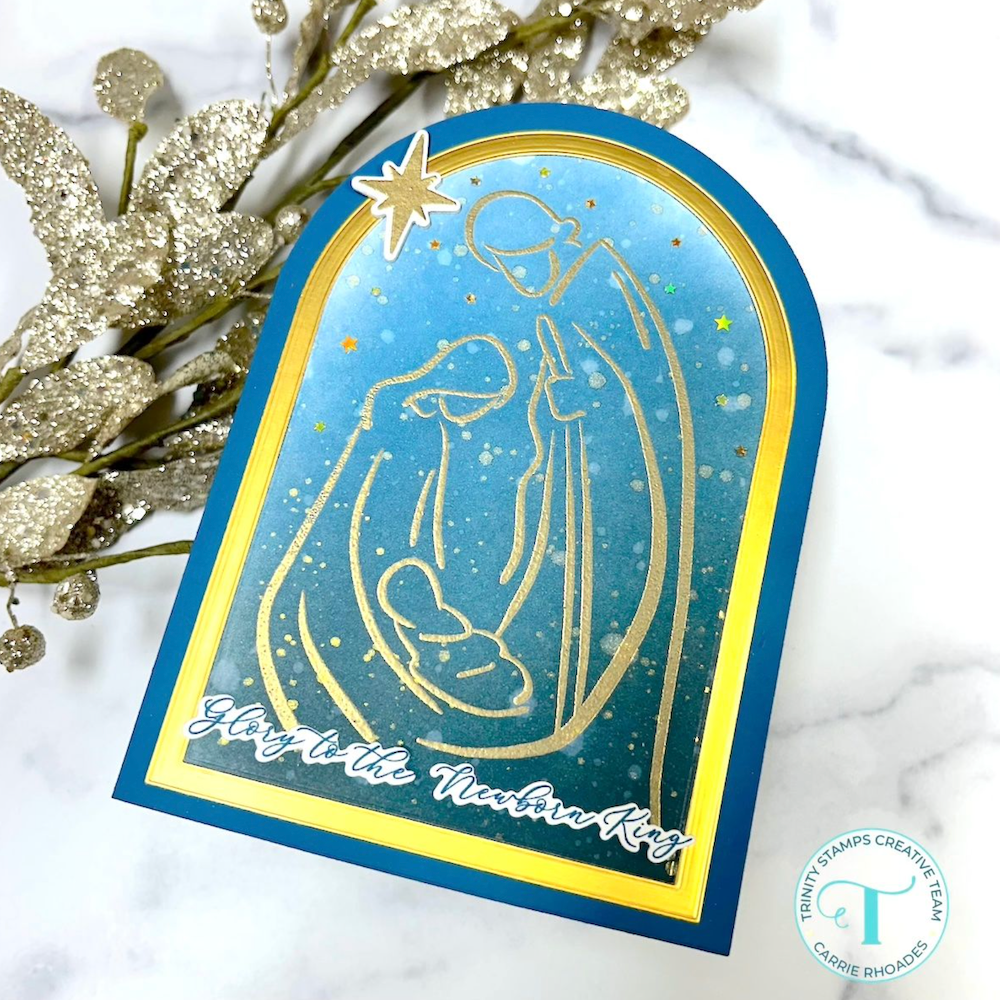 Trinity Stamps Elegant Christmas Sentiments Clear Stamp Set tps-361 king