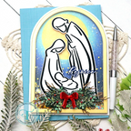 Trinity Stamps Elegant Christmas Sentiments Die Set tmd-c361 rejoice