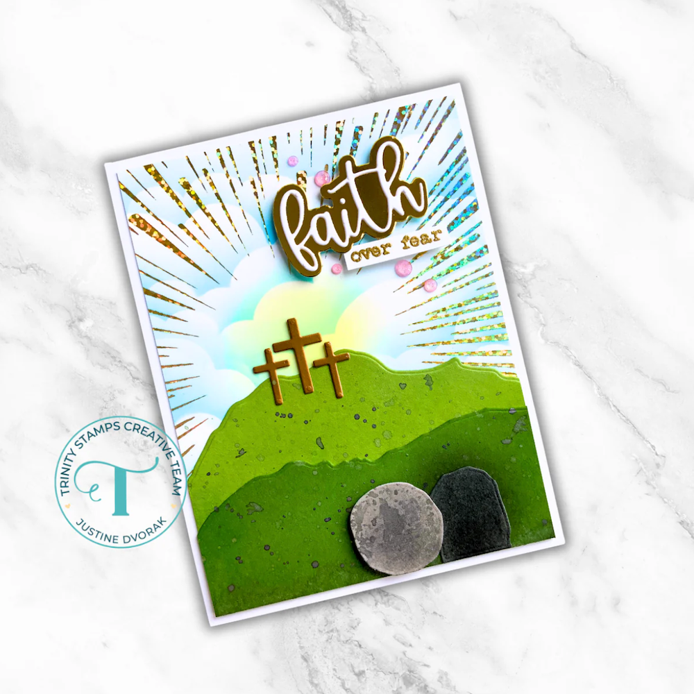 Trinity Stamps Empty Tomb Die Set 260208-tmd cross