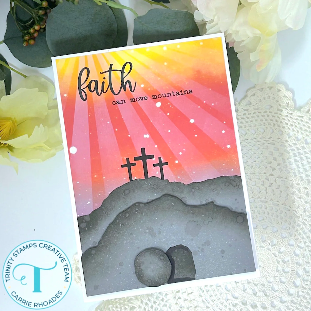Trinity Stamps Empty Tomb Die Set 260208-tmd mountains