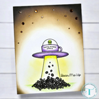 Trinity Stamps Espresso-Terristrial Clear Stamp Set tps-384 bean