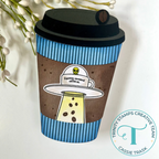 Trinity Stamps Espresso-Terristrial Die Set tmd-c384 alien
