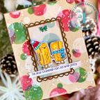 Trinity Stamps Festivi-cheese Clear Stamp Set tps-391 brie
