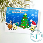Trinity Stamps Festivi-cheese Die Set tmd-c391 happy