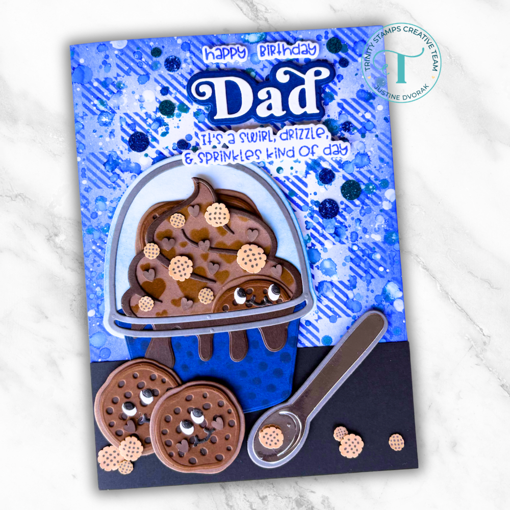 Trinity Stamps Fro-Yo Friends Die Set 260604-tmd dad