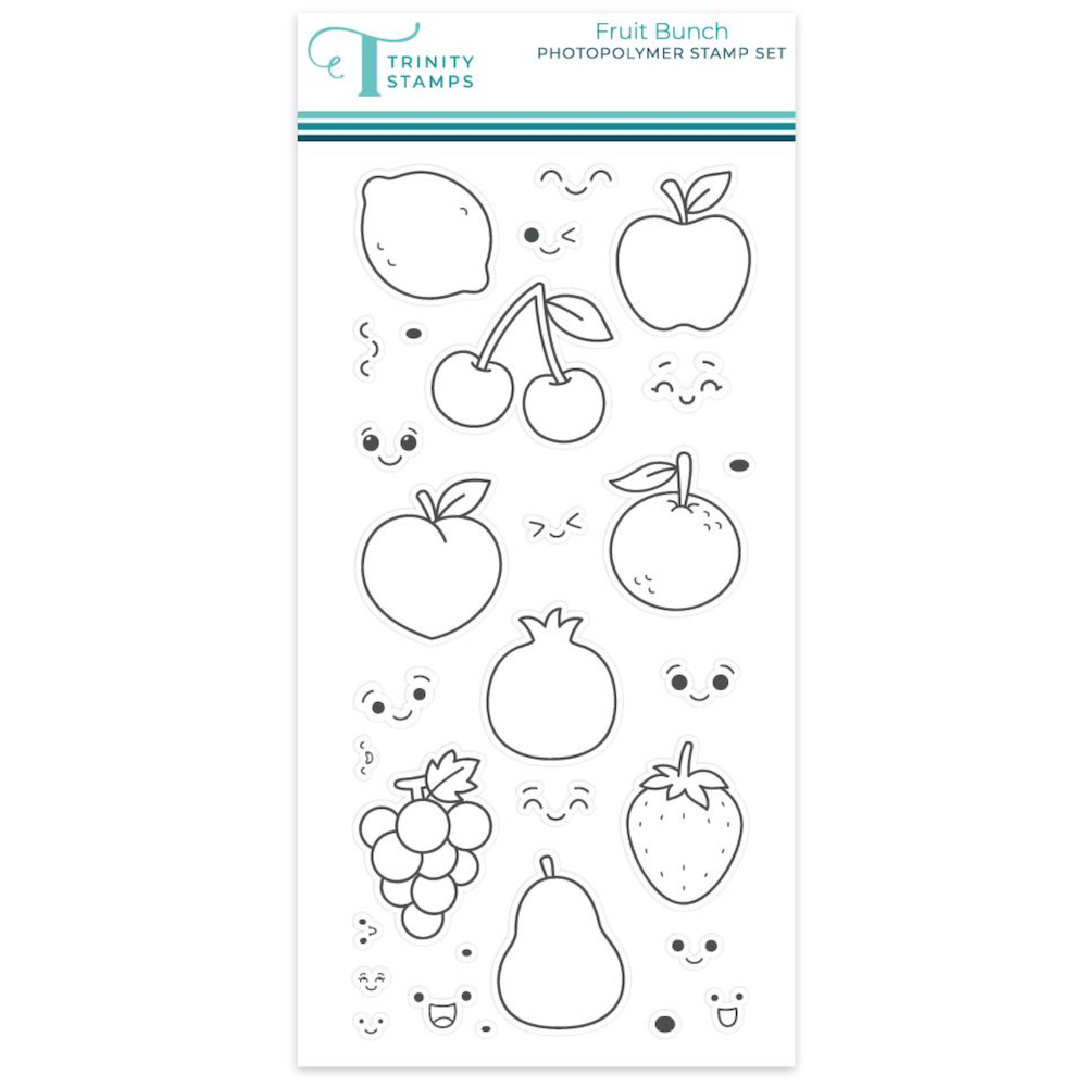 Trinity Stamps Fruit Bunch Clear Stamp Set 260805-tps