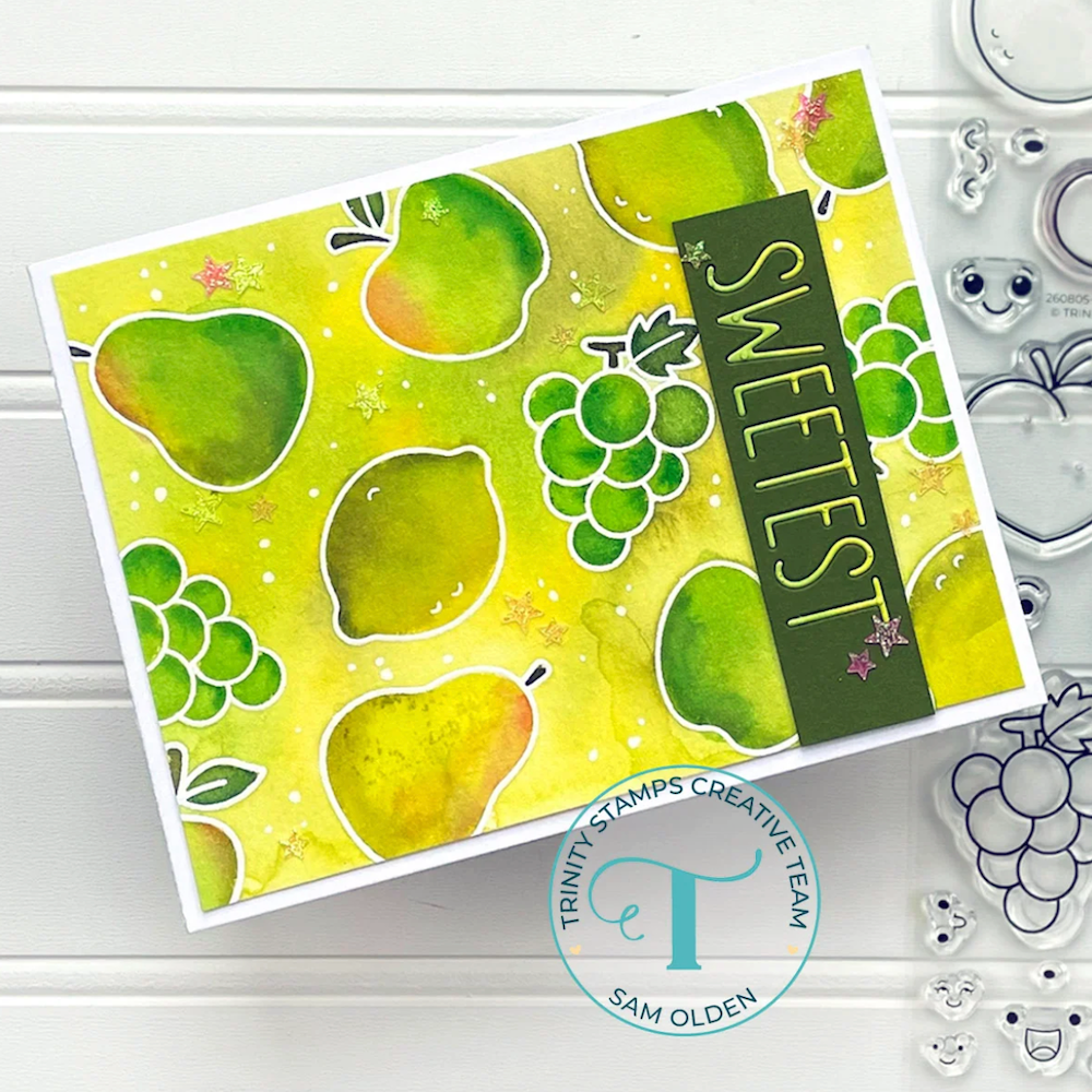 Trinity Stamps Fruit Bunch Clear Stamp Set 260805-tps sweetest