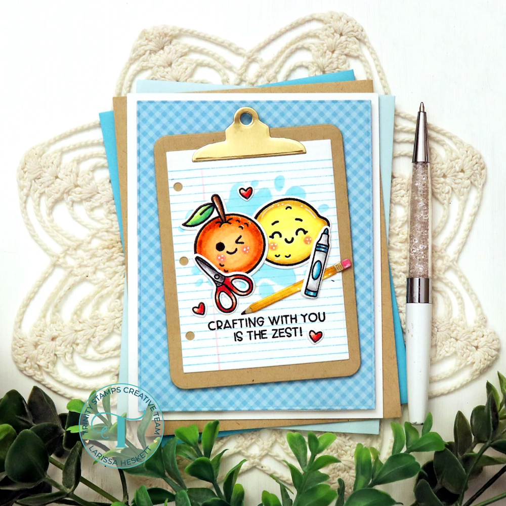 Trinity Stamps Fruit Bunch Clear Stamp Set 260805-tps zest