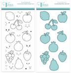 Trinity Stamps Fruit Bunch Stamps and Dies Bundle