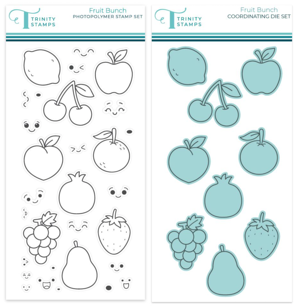 Trinity Stamps Fruit Bunch Stamps and Dies Bundle