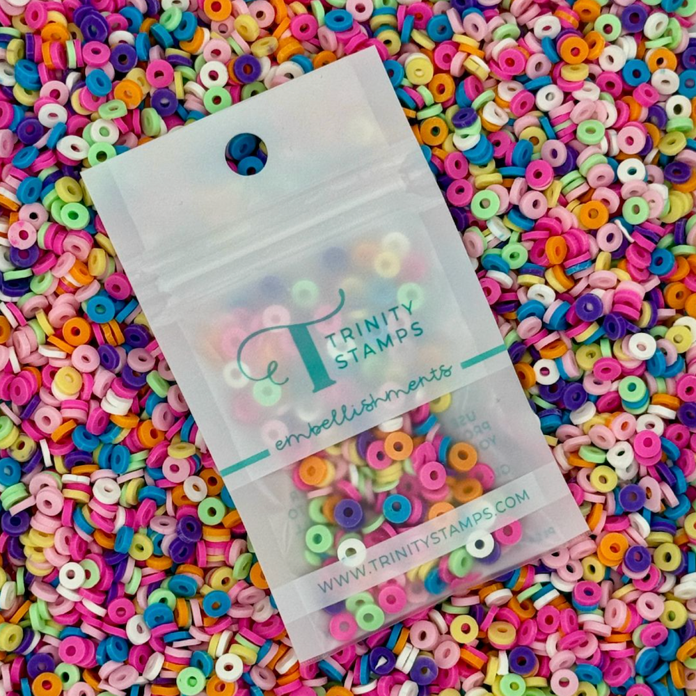 Trinity Stamps Fruit Loopy Embellishment Mix emb-0304