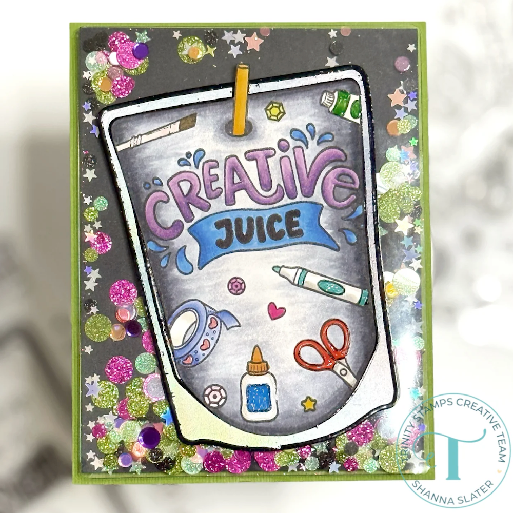 Trinity Stamps Fruit Punch Pouch Clear Stamp Set 260815-tps creative