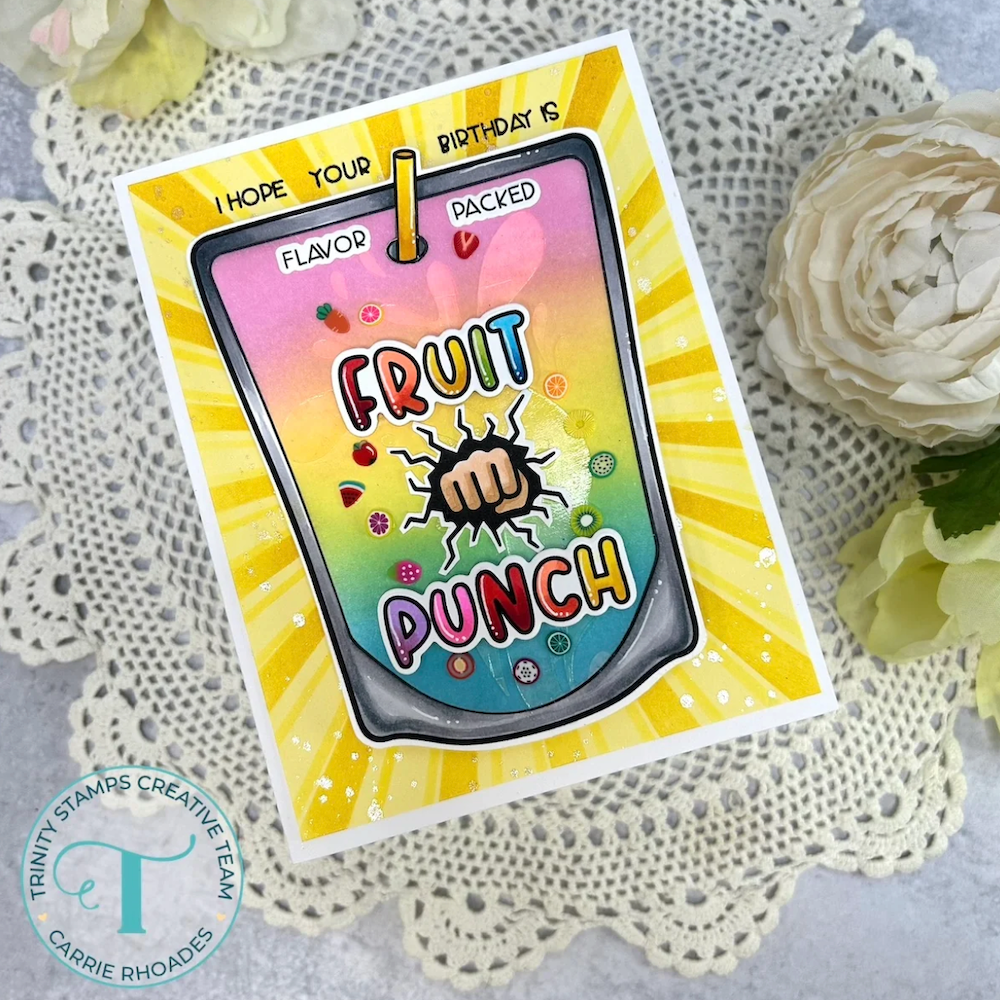 Trinity Stamps Fruit Punch Pouch Die Set 260815-tcd fruit