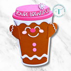 Trinity Stamps Gingerbread Cup Character Add-On Die Set tmd-358 brew