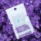 Trinity Stamps Grape Sparkle Spots Flat Confetti Embellishment Mix emb-0244